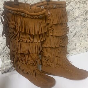 Minnetonka Suede Boots